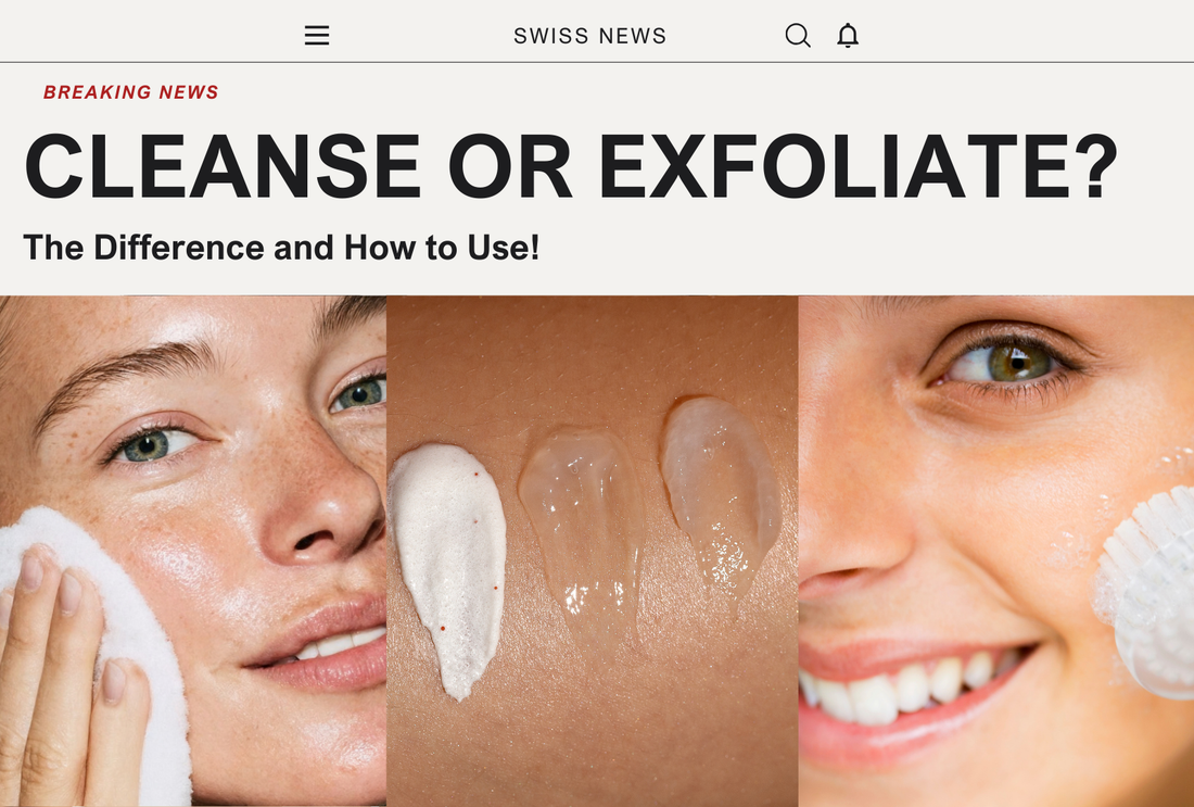 To Cleanse Or Exfoliate First? The Differences And How To Use