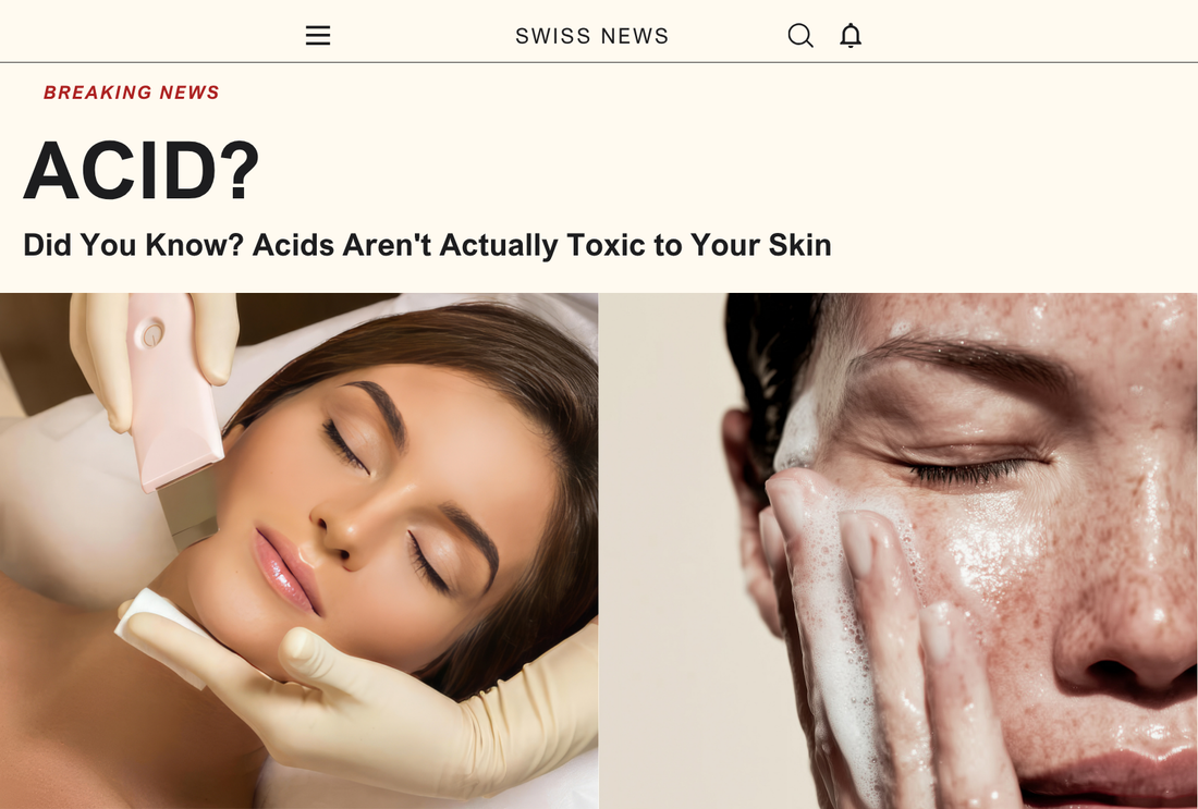 Did You Know? Acids Aren't Actually Toxic to Your Skin
