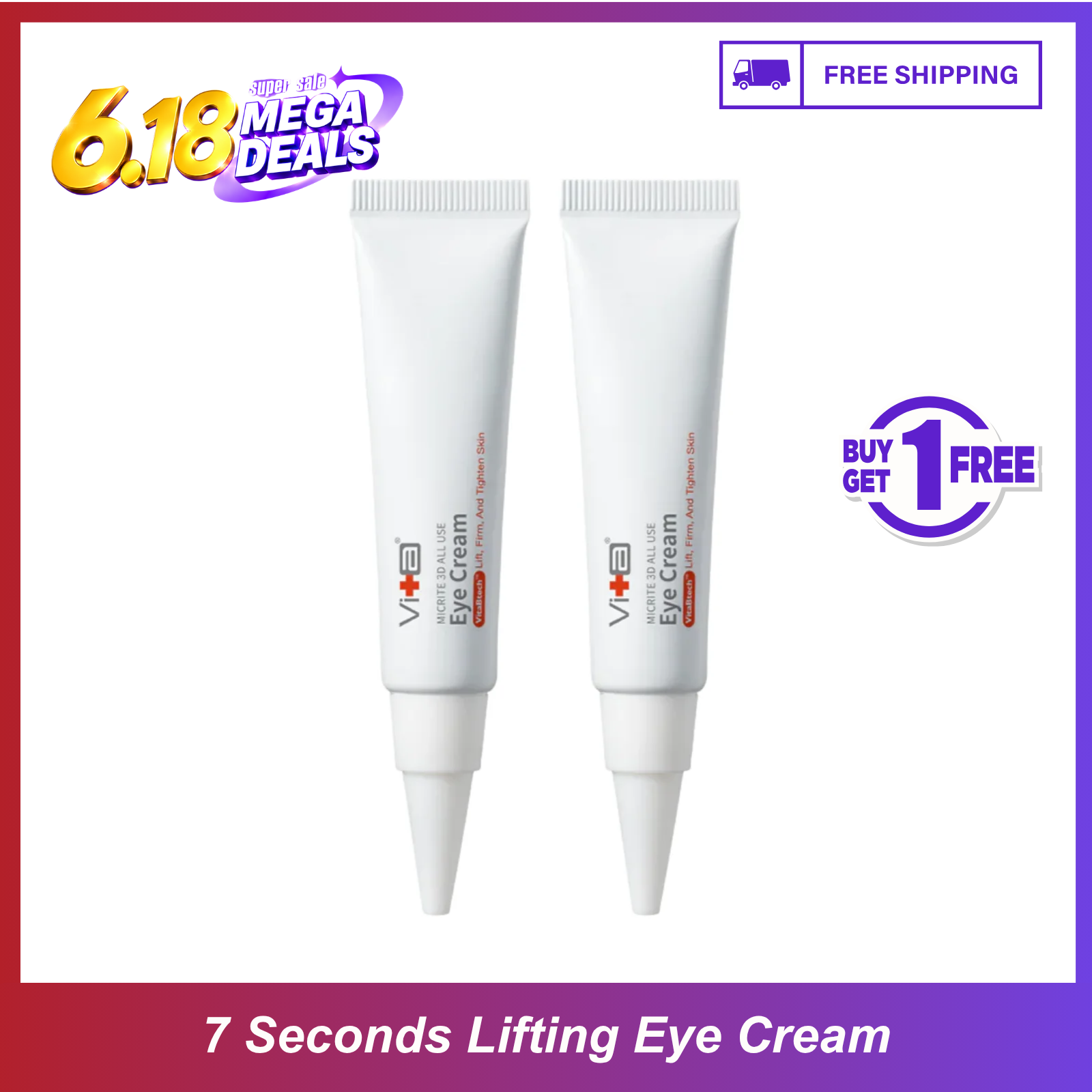 【Buy 1 Free 1】Eye Am Two - Swissvita Eye Cream (15g) x 2pcs