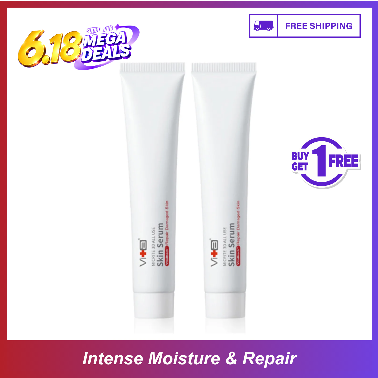【Buy 1 Free 1】Serum Reserve Duo - Swissvita Skin Serum (50g) x 2pcs