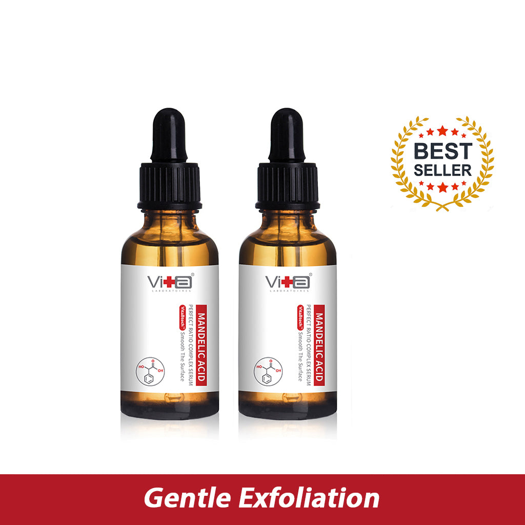 【Gentle Exfoliation】Swissvita Mandelic Acid Serum 30ml x 2pcs