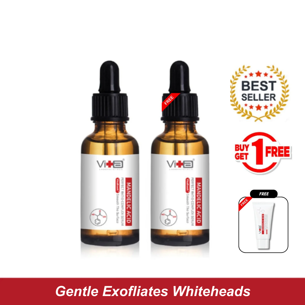 【买一送一】Swissvita Mandelic Acid Perfect Ratio Complex Serum - 30ml (VitaBtech) 薇佳蜜花酸晶焕肤美白精萃(VitaBtech升级版) 30ml