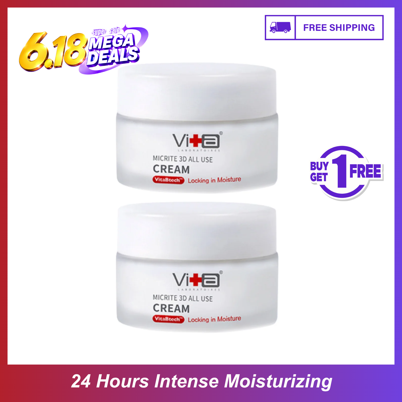 【Buy 1 Free 1】Barrier Savior - Swissvita All Use Cream (60ml) x 2 pcs
