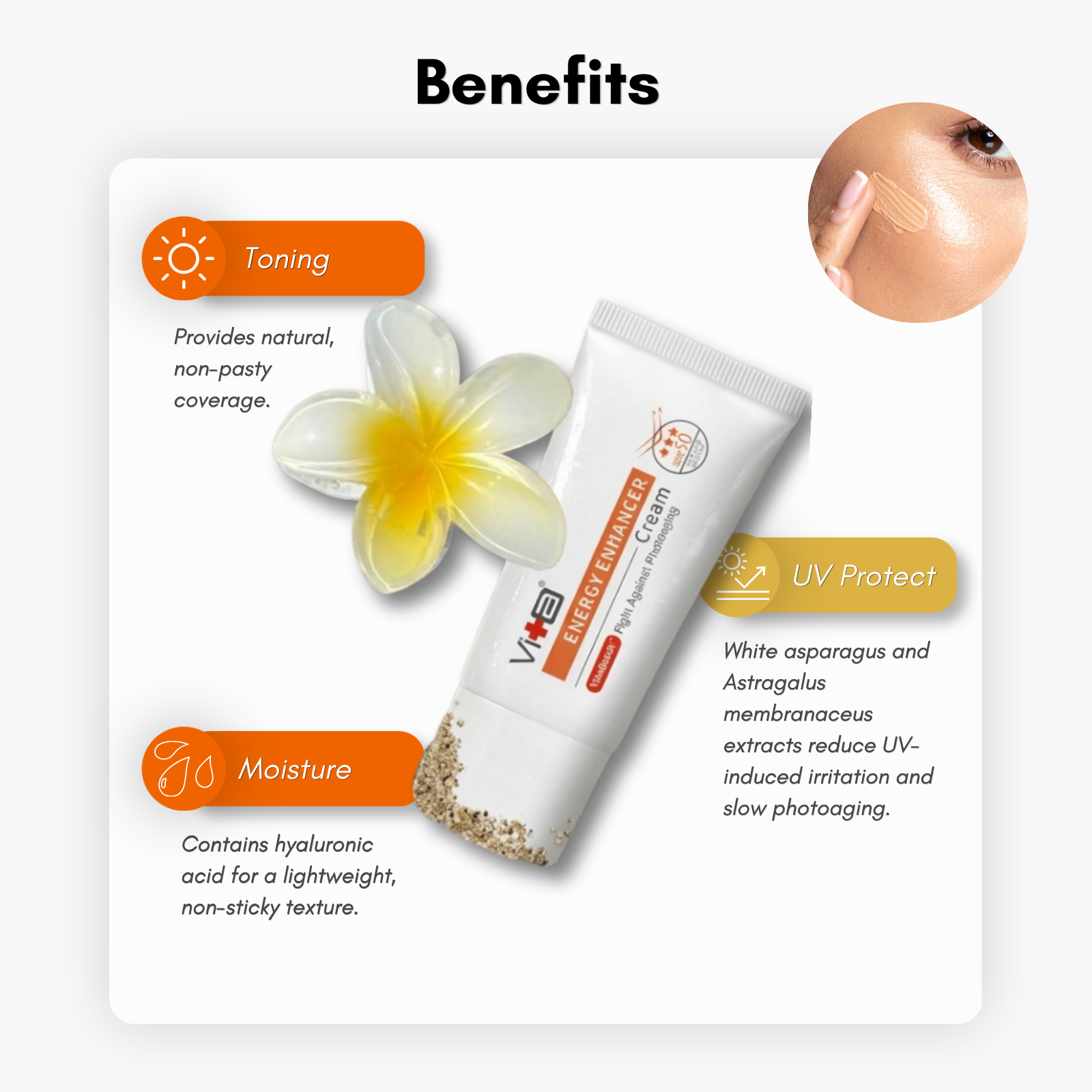 【Buy 1 Free 1】UV Ready Kit - Swissvita Energy Enhancer Cream 30g x 2