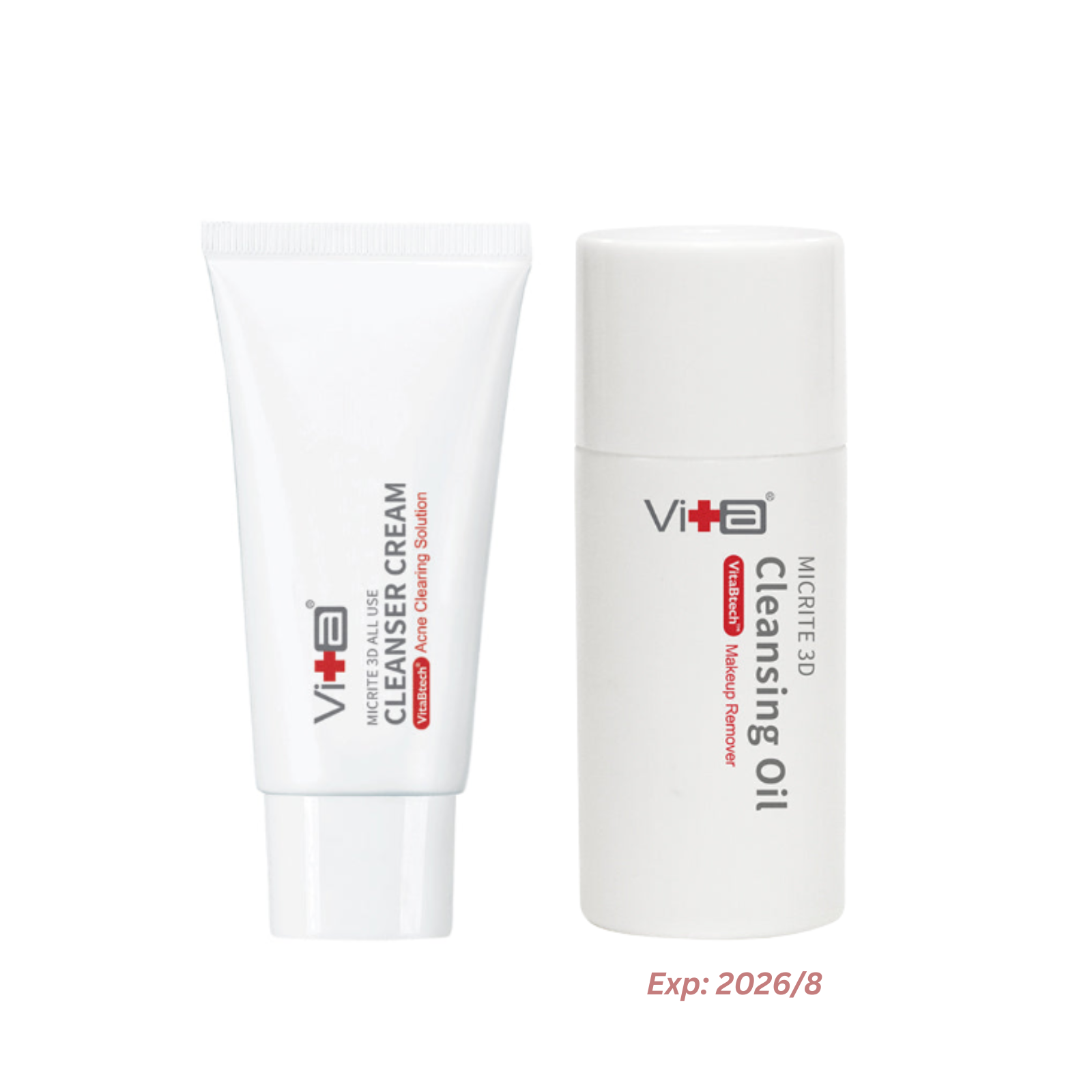 【46% OFF】Travel Size - Swissvita Cleansing Oil 30ml (Exp: 2026/8) + All Use Cleanser (30g)