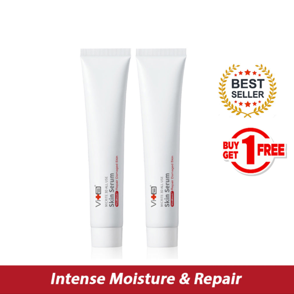 【买一送一】Swissvita Micrite 3D All Use Skin Serum (VitaBtech）薇佳微晶3D全能精华 - (50g）