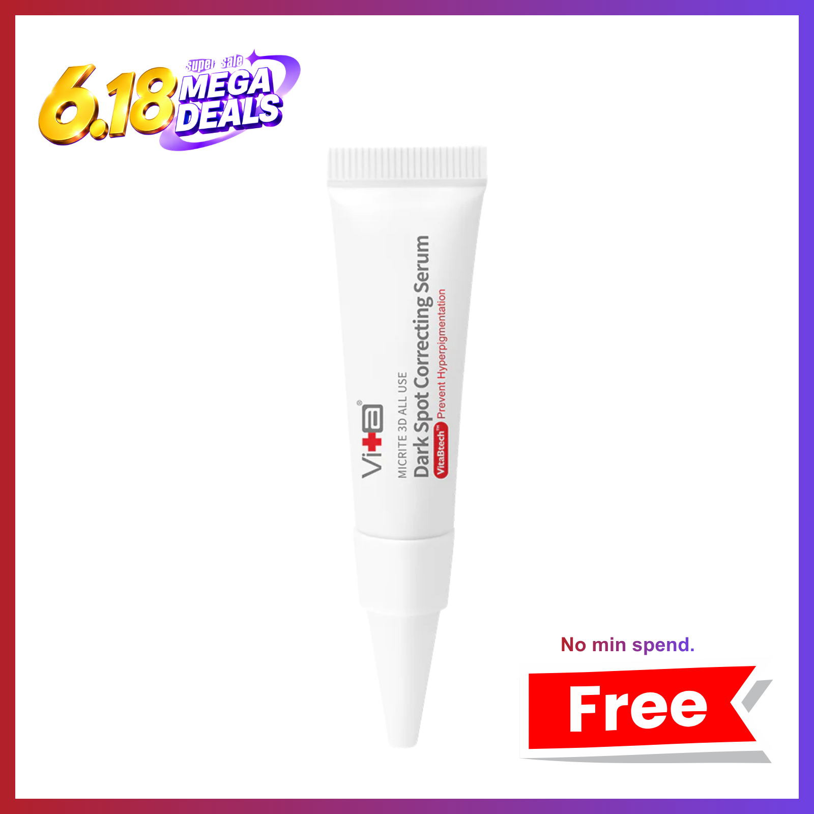 🎁 【FREE GIFT】Swissvita Dark Spot Correcting Serum (5g) (100% off)