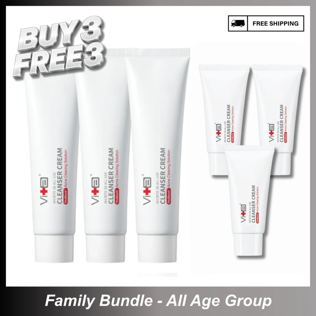 【Buy 3 Free 3】Family Sharing Bundle - Swissvita All Use Cleanser (100ml) x 3pcs
