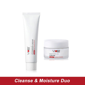 【Cleanse & Moisture Duo 】Swissvita Cleanser Cream 100g, Cream 60ml