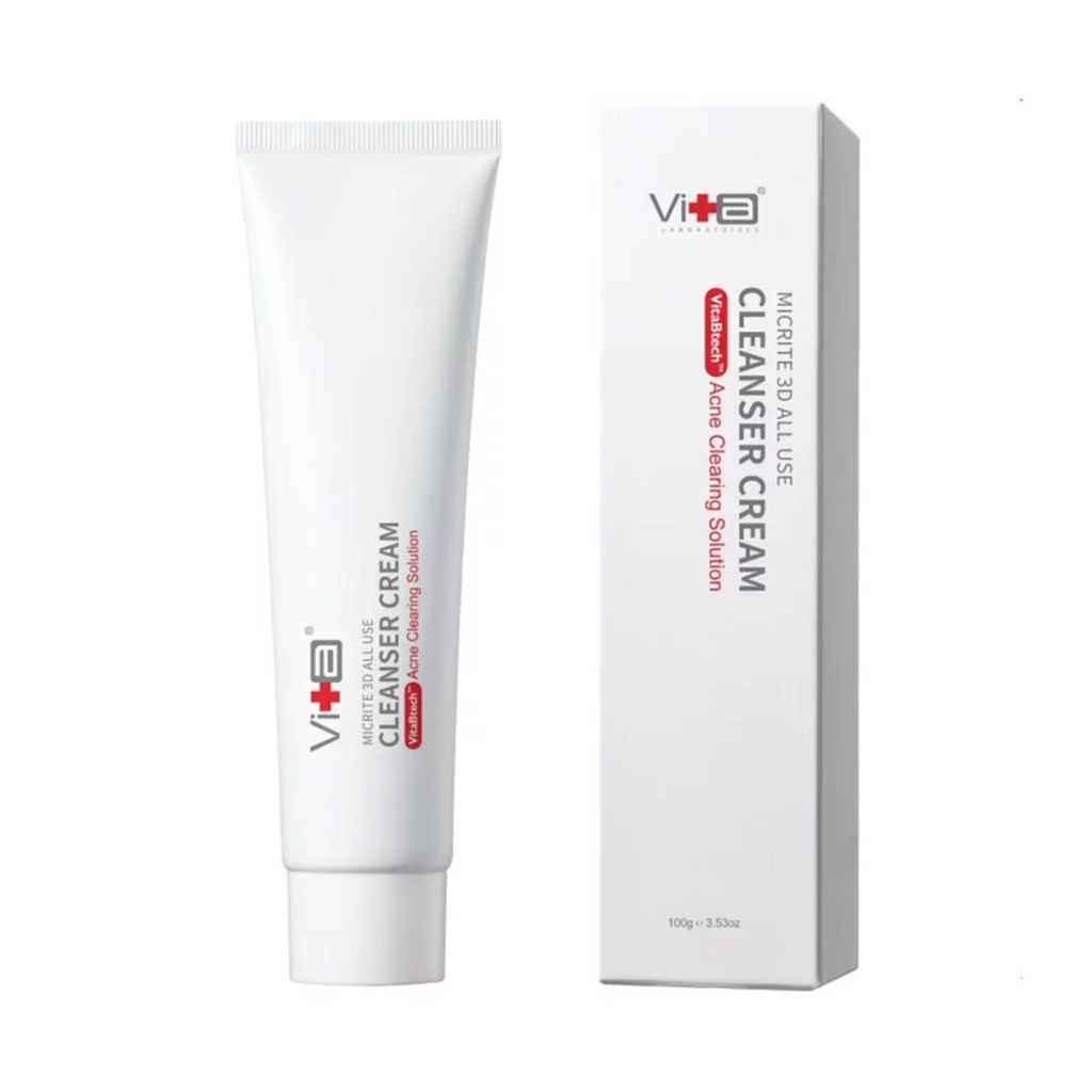 Swissvita Acne Soothing Cleanser Cream (VitaBtech)- 【买1送1】 薇佳速效抗痘调理洁面乳100g