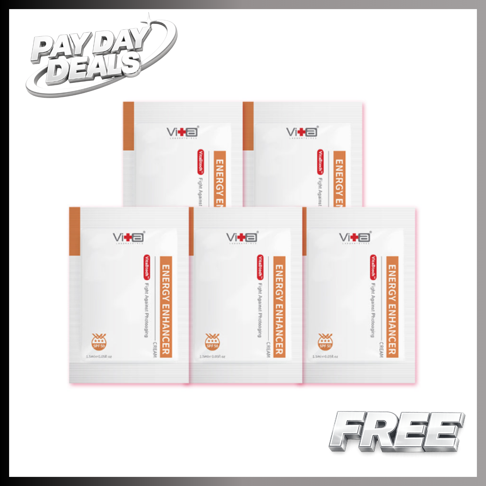 🎁 【FREE GIFT】Swissvita EE Cream Samples (1.5ml x 5) (100% off)