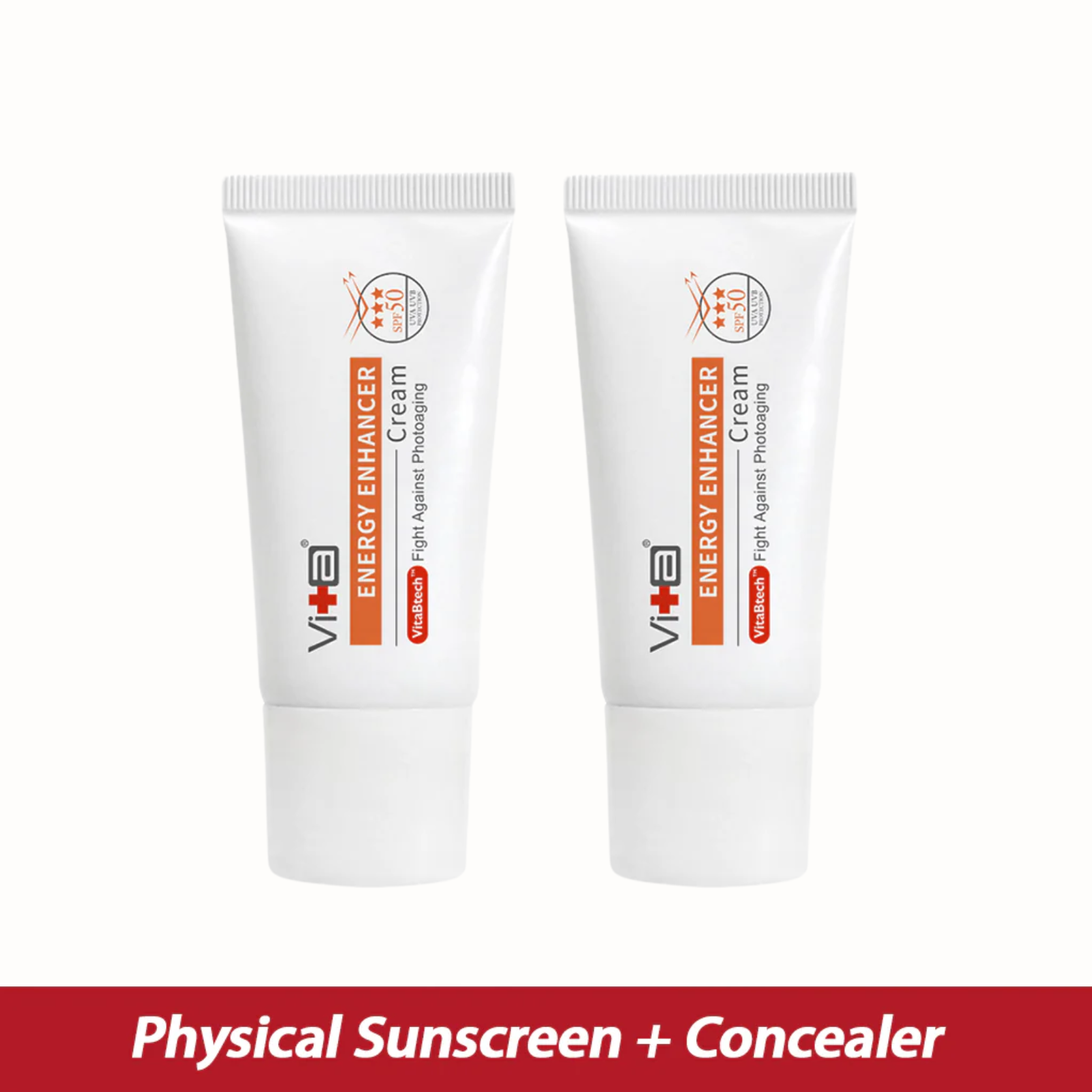 【Buy 1 Free 1】UV Ready Kit - Swissvita Energy Enhancer Cream 30g x 2