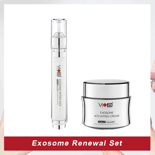 【Exosome Renewal Set】Swissvita Exosome Activating Cream 60ml + Exosome Peptide Shot