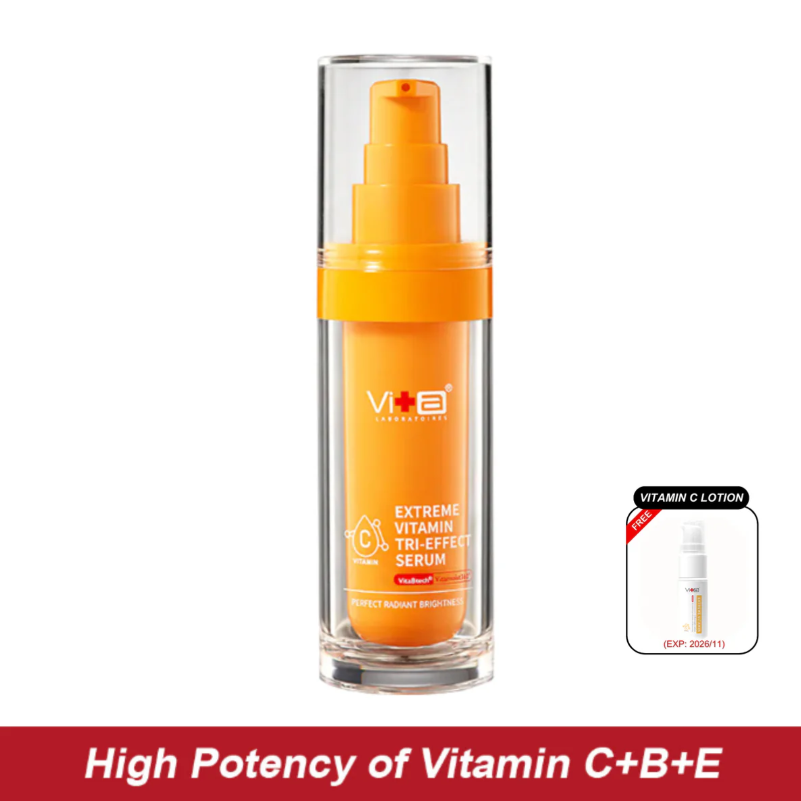 【35% OFF】 Swissvita Extreme Vitamin Tri-Effect Serum (30ml)