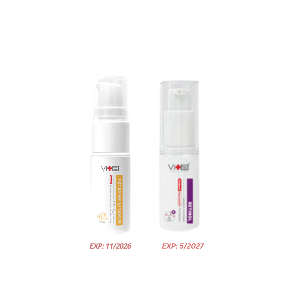 【FREE GIFT】Swissvita Extreme Vitamin C Plus Light Lotion 10ml (2026/11) +  Swissvita Retinol Mandelic Acid Serum 10ml (2027/05) ALLYOUNG INTERNATIONAL (MALAYSIA) SDN BHD