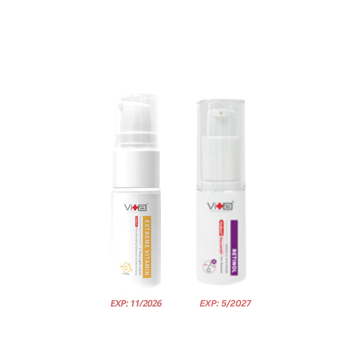 【FREE GIFT】Swissvita Extreme Vitamin C Plus Light Lotion 10ml (2026/11) +  Swissvita Retinol Mandelic Acid Serum 10ml (2027/05) ALLYOUNG INTERNATIONAL (MALAYSIA) SDN BHD