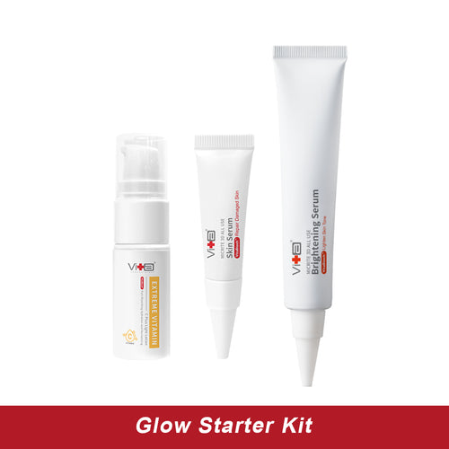 70% OFF【Glow Starter Kit】Swissvita All Use Brightening Serum 30g (Exp 5/2026) + Skin Serum 5g (Exp 5/2026) + Vitamin C Plus Light Lotion Serum 10ml