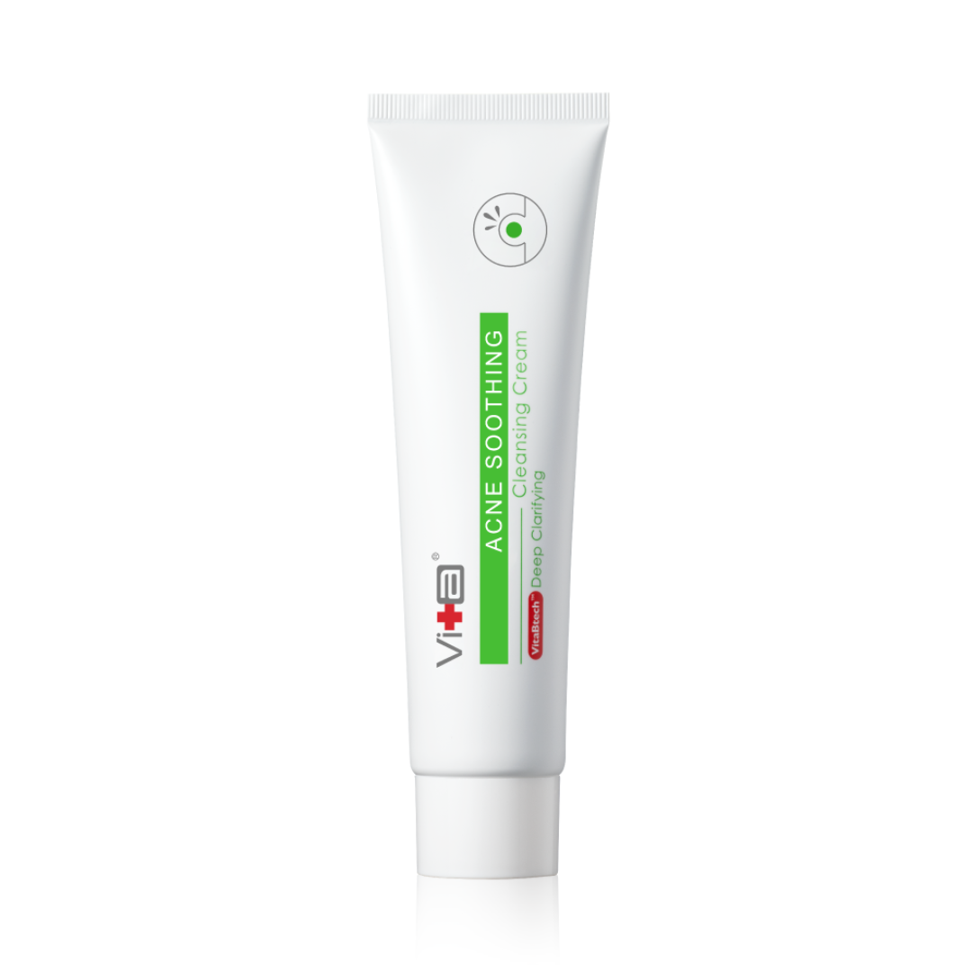 【Acne Care Cleansing】Swissvita Acne Soothing Cleanser Cream (100g) + Swissvita Amino Acid Micellar Water (300ml) ALLYOUNG INTERNATIONAL (MALAYSIA) SDN BHD