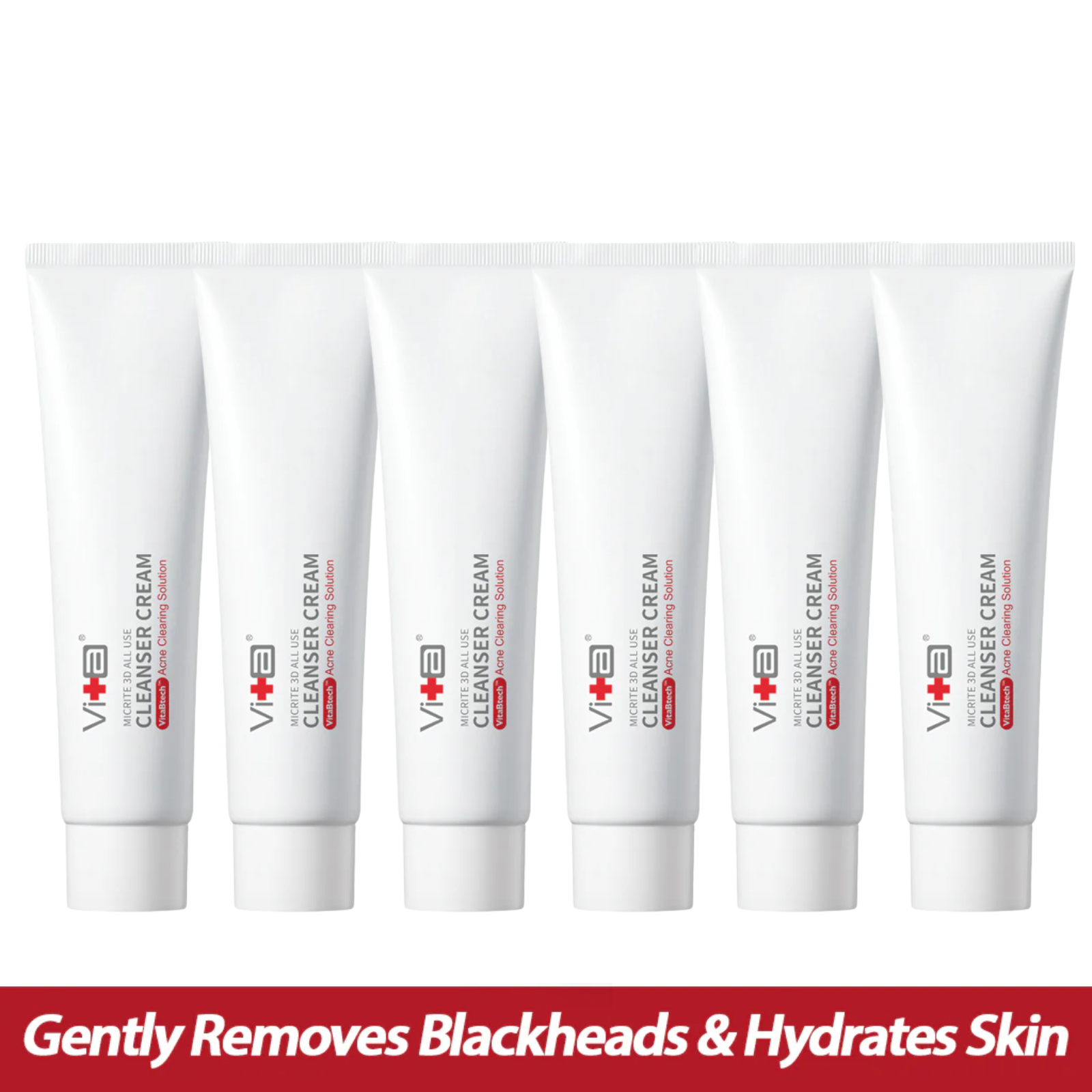 【50% OFF】Hydrating Cleanser Value Set - Swissvita Cleanser Cream (100g) x 6pcs