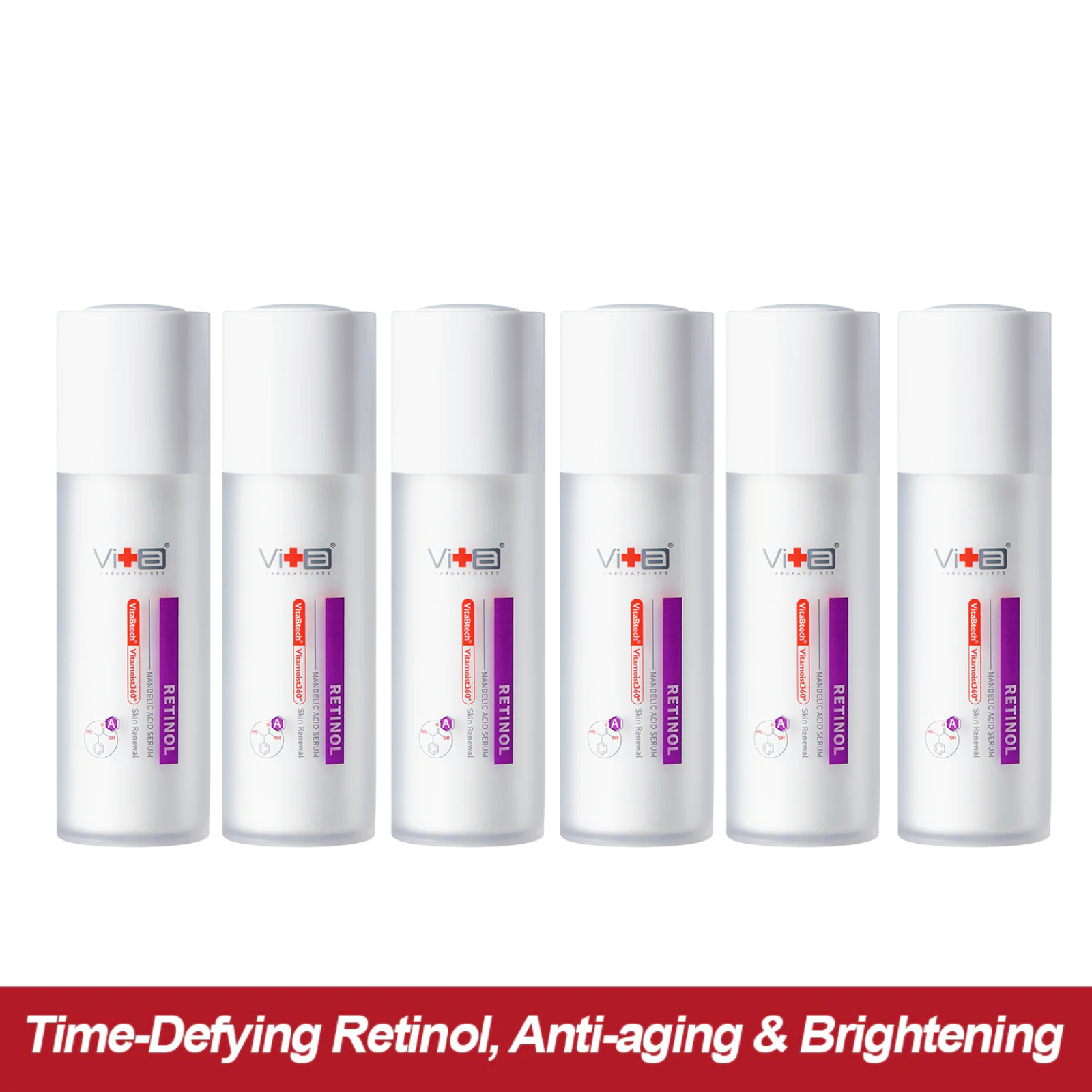 【45% OFF】PhD-Formula Anti-Aging - Swissvita Retinol Mandelic Acid Serum (30ml) x 6pcs