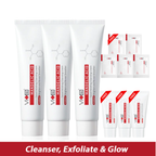 【焕彩洁面双效套装】Swissvita 杏仁酸面部磨砂洁面霜 100ml x 2 支