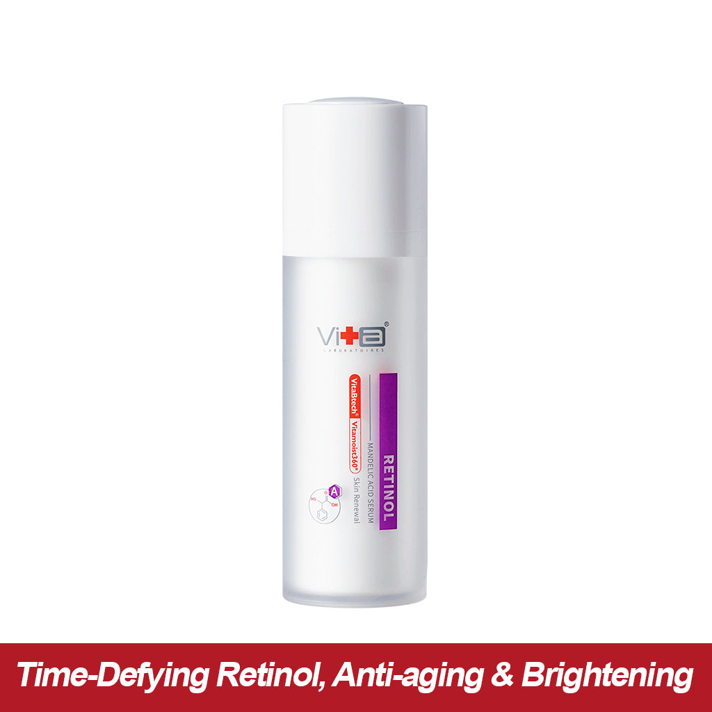 【Power Renewal Duo】Swissvita Retinol Mandelic Acid Serum 30ml x 2pcs