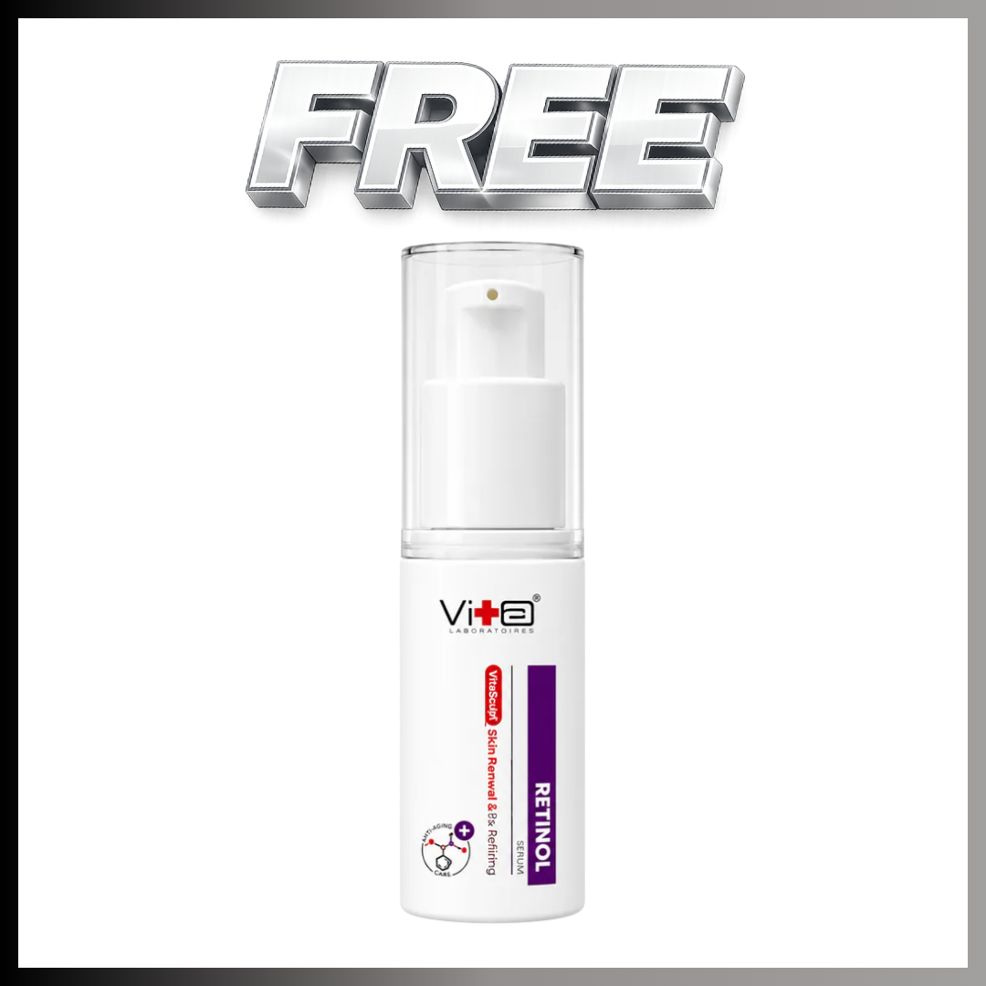 🎁 【FREE GIFT】Swissvita Retinol Mandelic Acid Serum (10ml) (100% off)