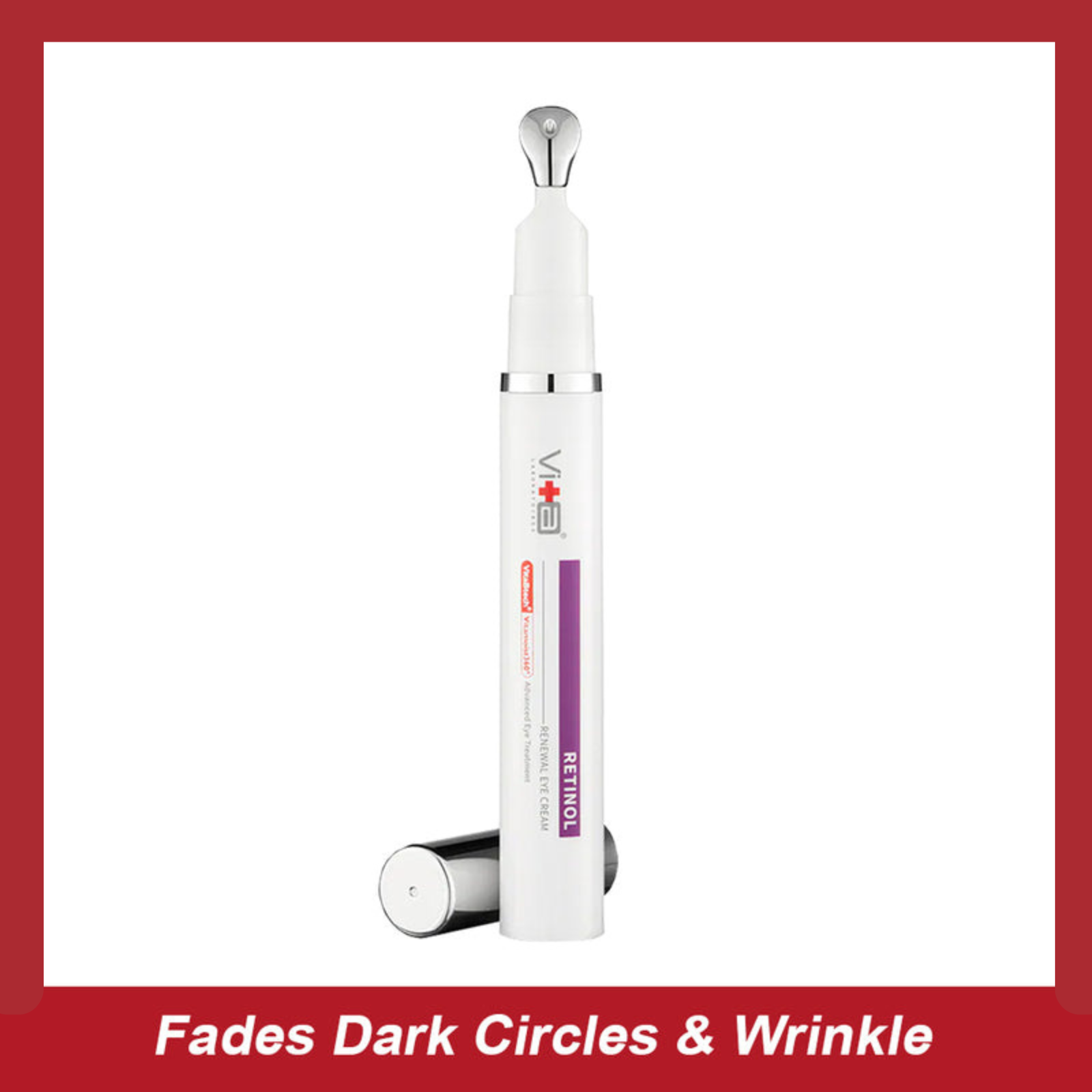 【Retinol Night Repair Set】Swissvita Retinol Mandelic Acid Serum 30ml + Retinol Renewal Eye Cream 15ml