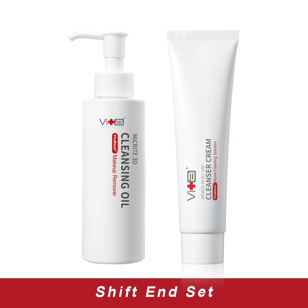 【Shift End Set】Swissvita Cleansing Oil 150ml + All Use Cleanser 100g