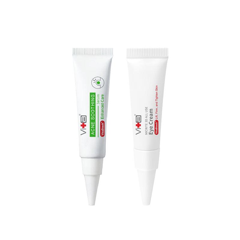 Swissvita Acne serum 5ml  (5/2026) +  Eye cream 5g  (5/2026)