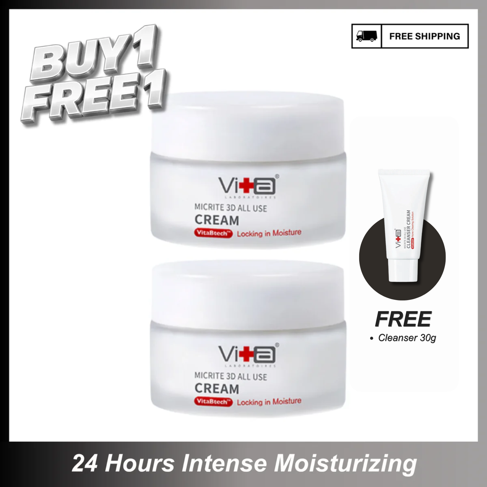 【Buy 1 Free 1】Barrier Savior - Swissvita All Use Cream (60ml) x 2 pcs