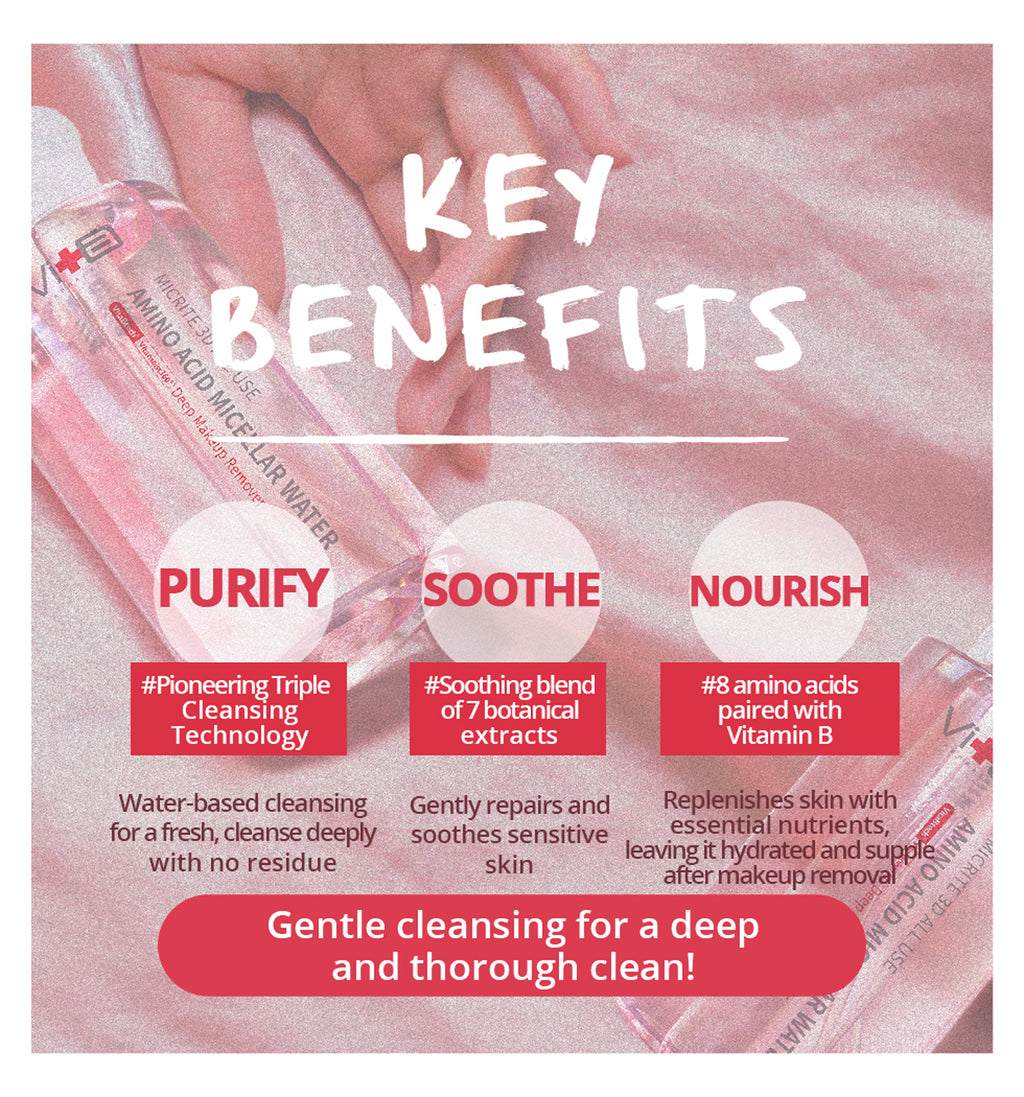 Swissvita 氨基酸胶束水（300毫升）