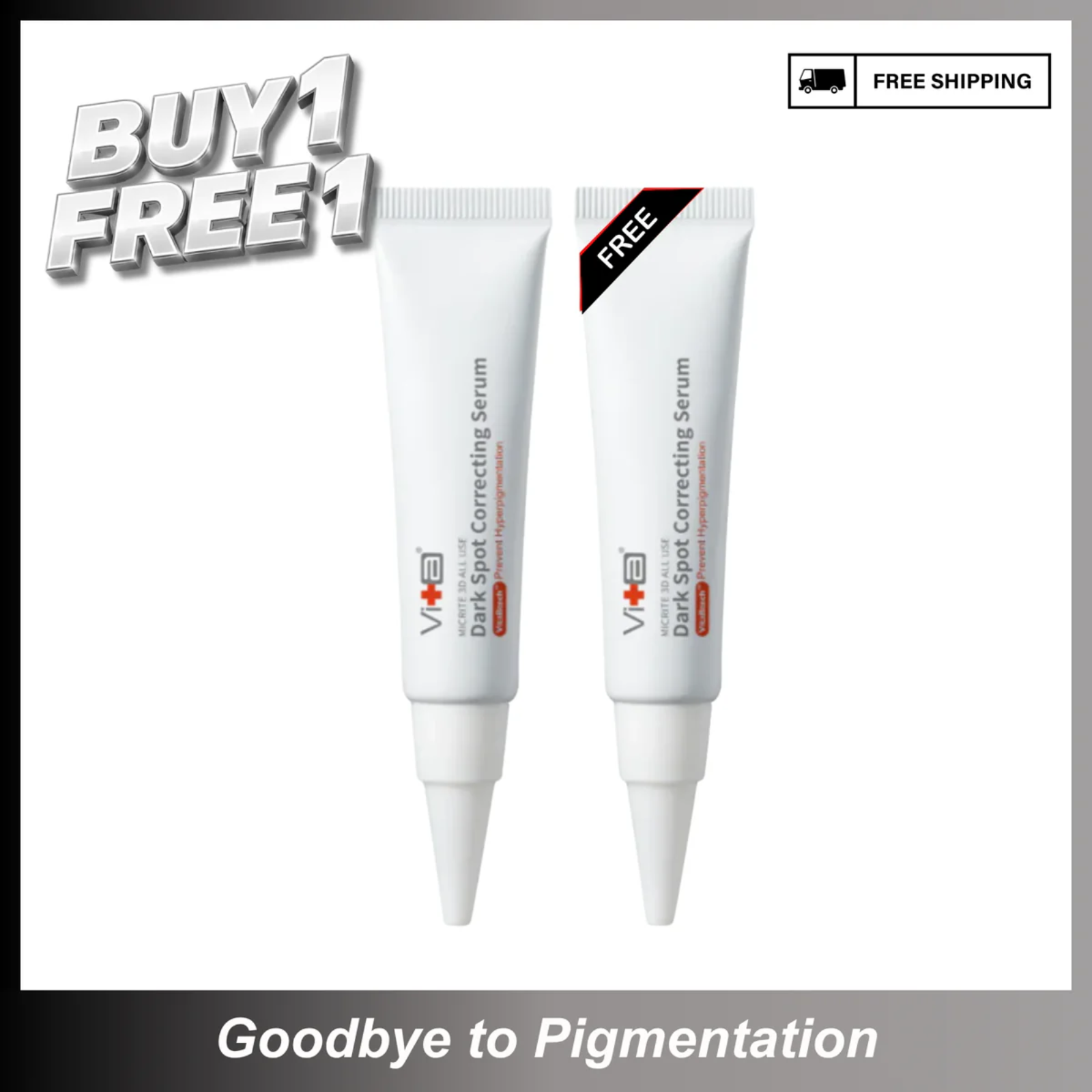 【Buy 1 Free 1】Dark Spot Duo - Swissvita Dark Spot Correcting Serum (15ml) x 2pcs