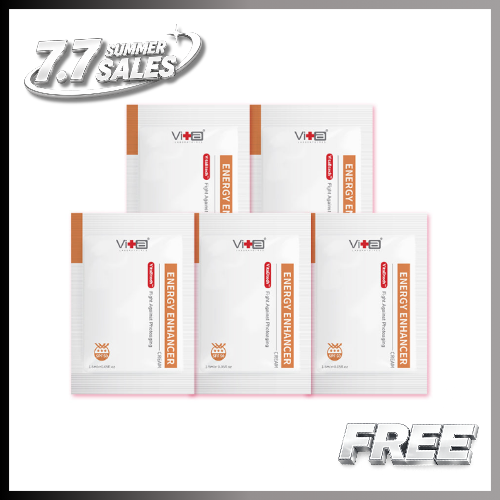 🎁 【FREE GIFT】Swissvita EE Cream (1.5ml x 5) (100% off)