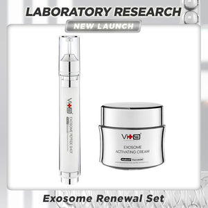 【Exosome Renewal Set】Swissvita Exosome Activating Cream 60ml + Exosome Peptide Shot