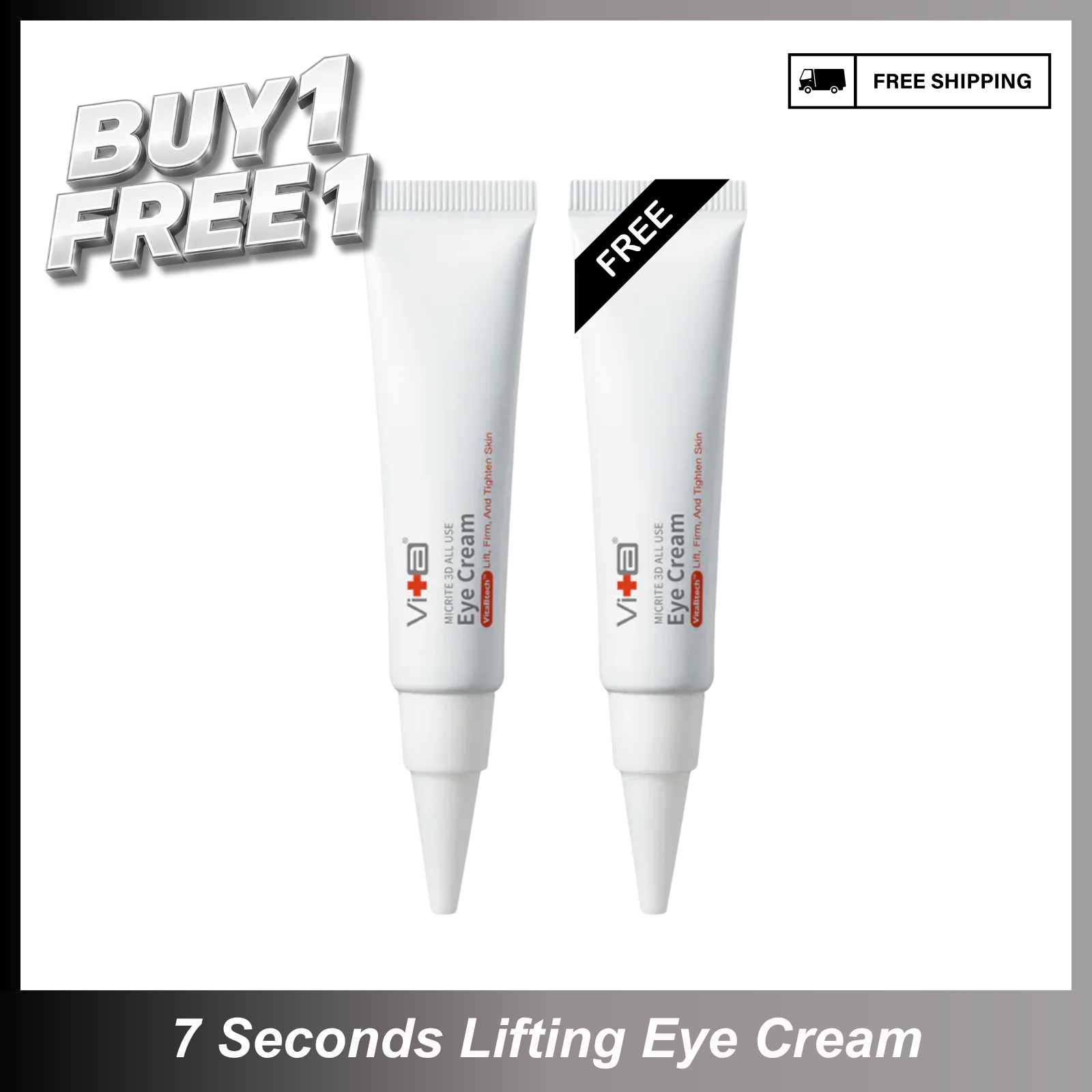 【Buy 1 Free 1】Eye Am Two - Swissvita Eye Cream (15ml) x 2pcs
