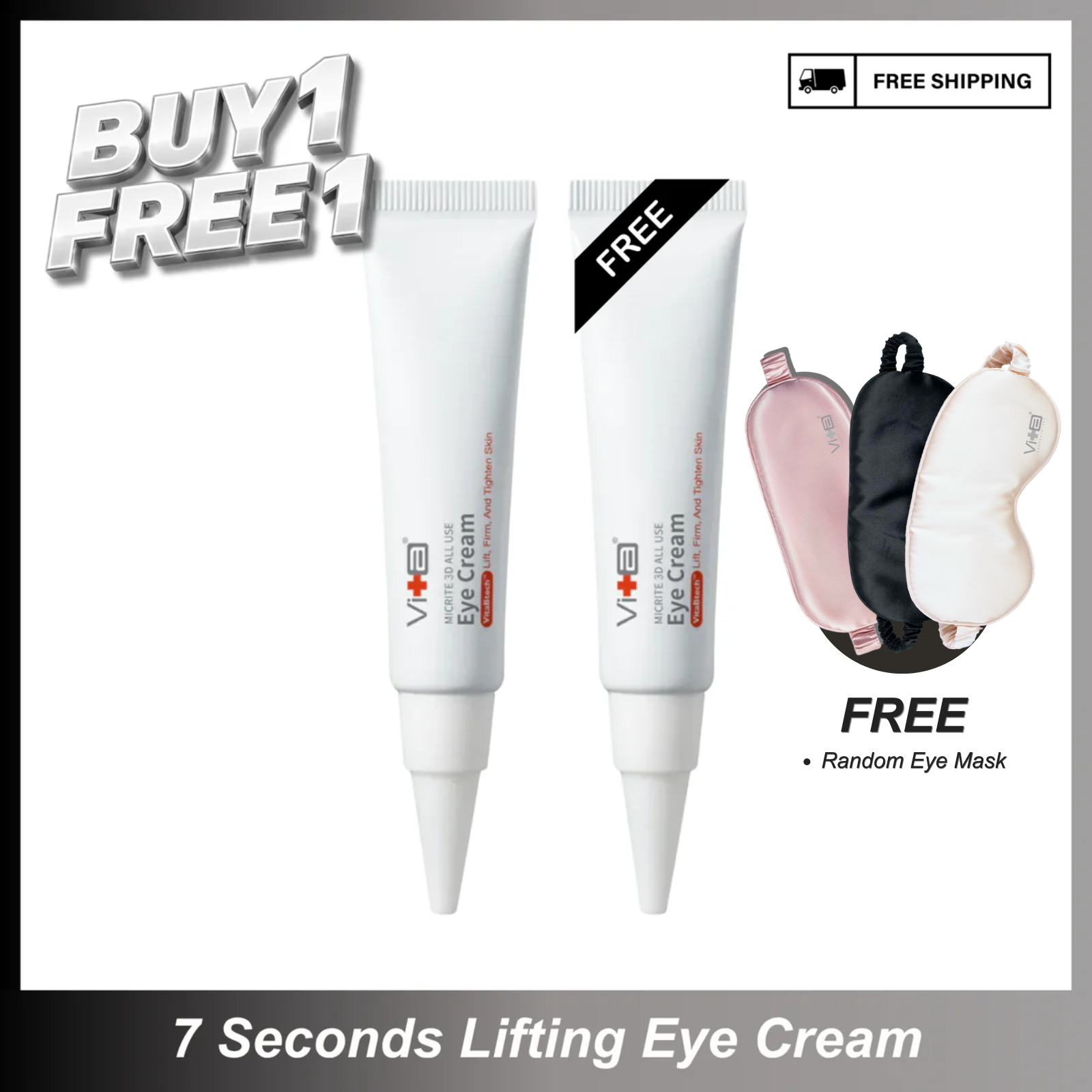 【Buy 1 Free 1】Eye Am Two - Swissvita Eye Cream (15ml) x 2pcs