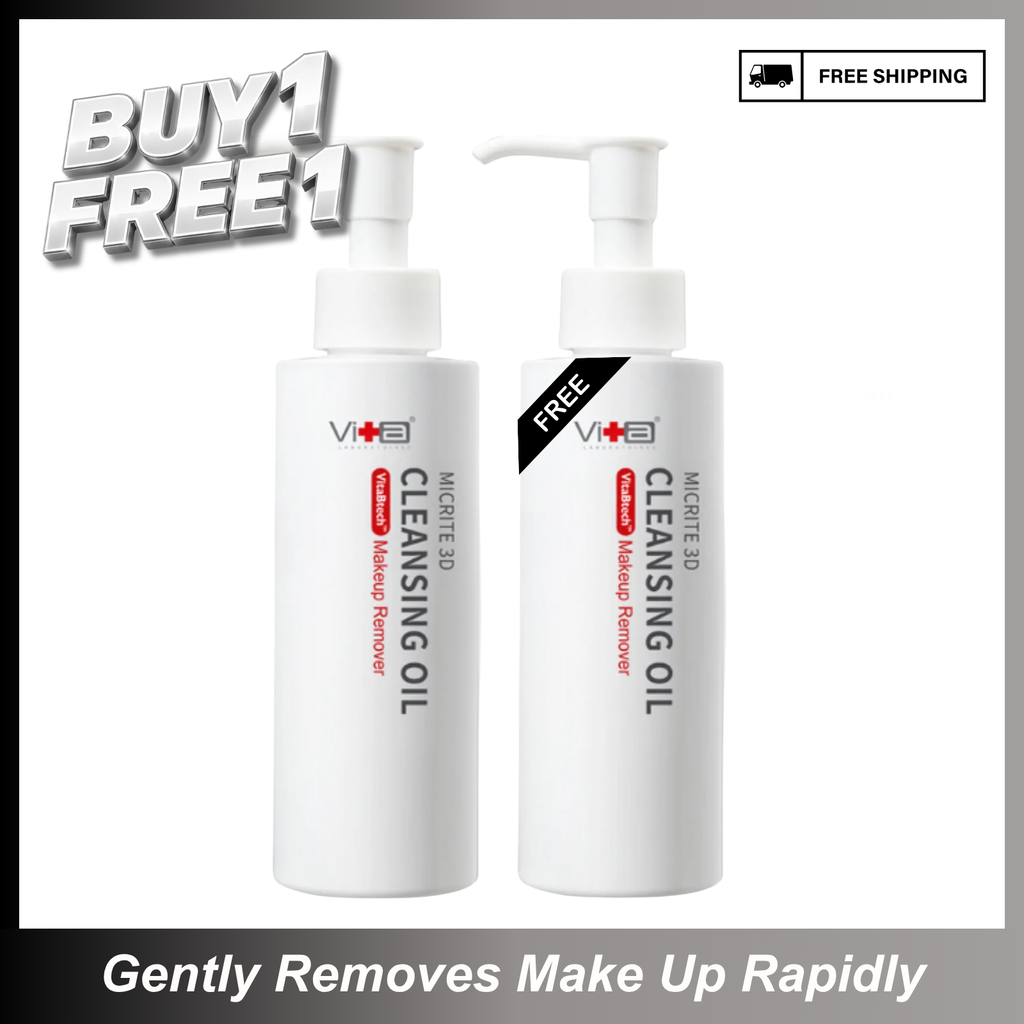 【Buy 1 Free 1】Double Cleanse Duo - Swissvita Cleansing Oil (150ml) x 2pcs