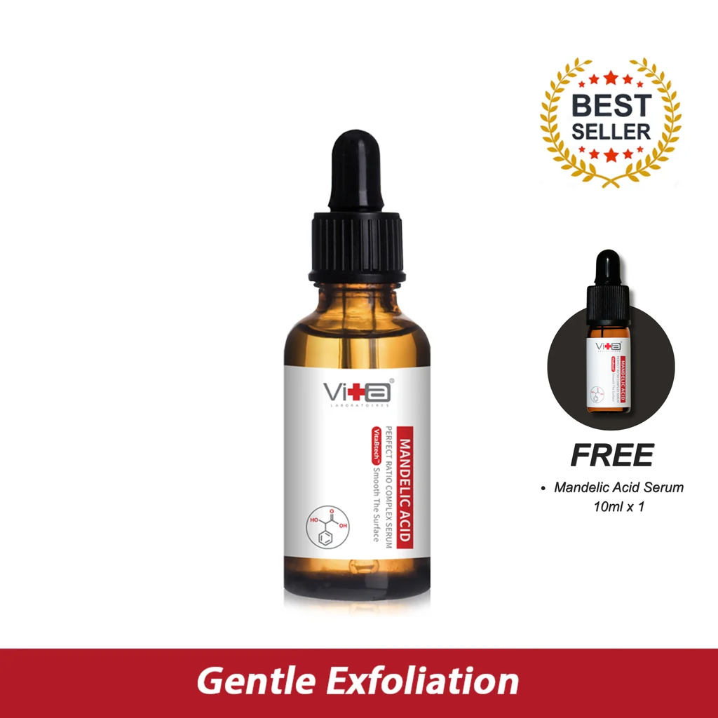 【Buy 1 Free 1】Gentle Exfoliation - Swissvita Mandelic Acid Serum (30ml) x 2pcs ALLYOUNG INTERNATIONAL (MALAYSIA) SDN BHD