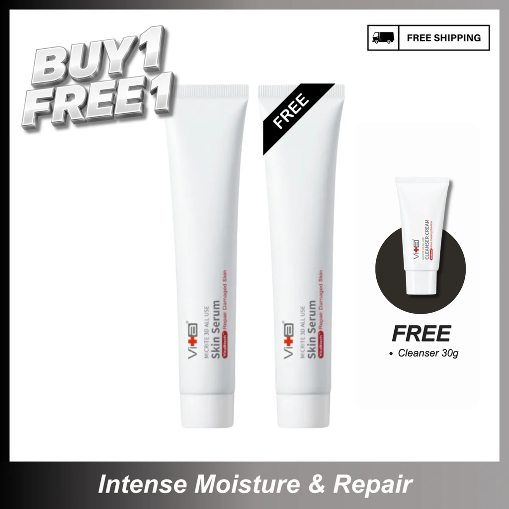 【买一送一】Swissvita Micrite 3D All Use Skin Serum (VitaBtech）薇佳微晶3D全能精华 - (50g）