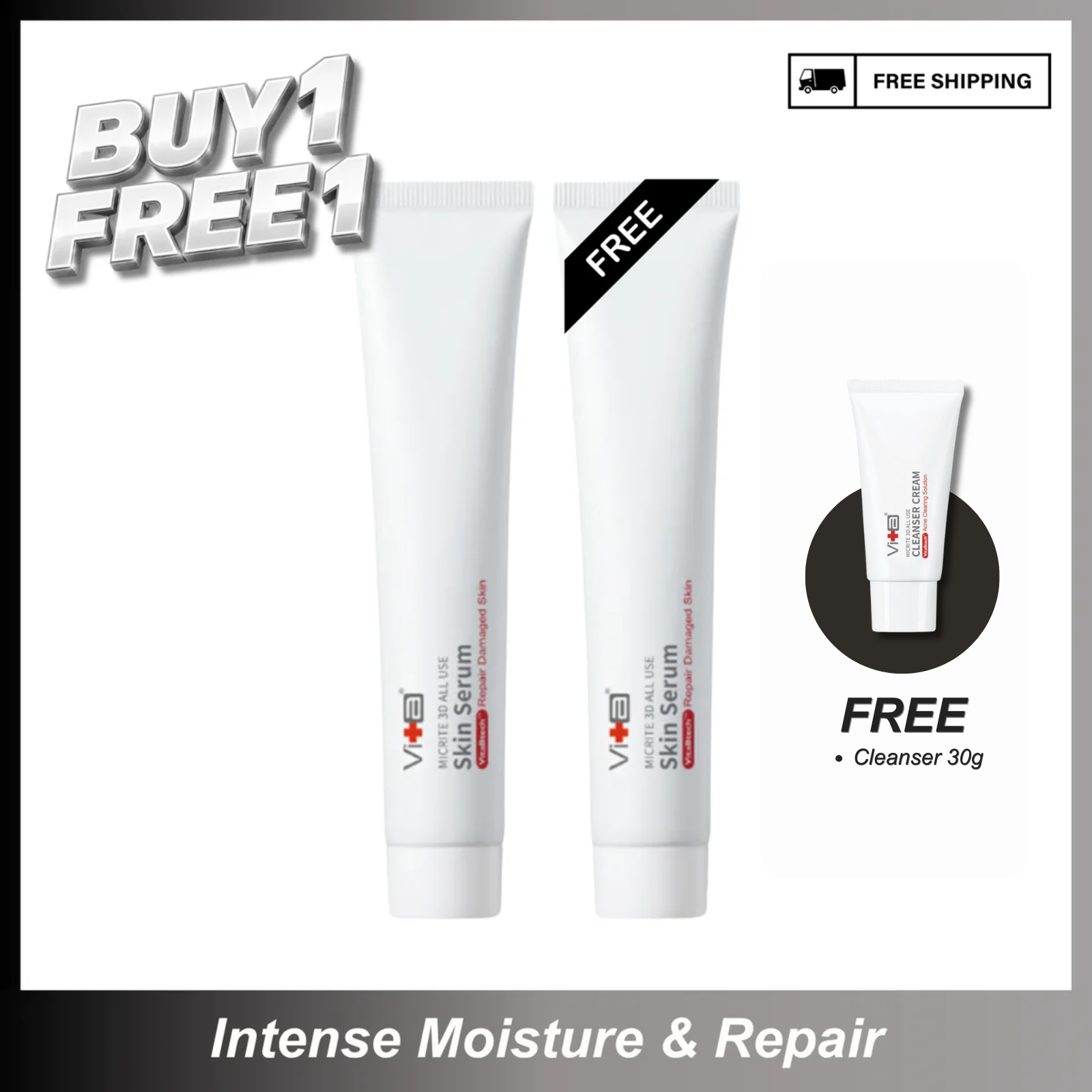 【Buy 1 Free 1】Serum Reserve Duo - Swissvita Skin Serum (50ml) x 2pcs