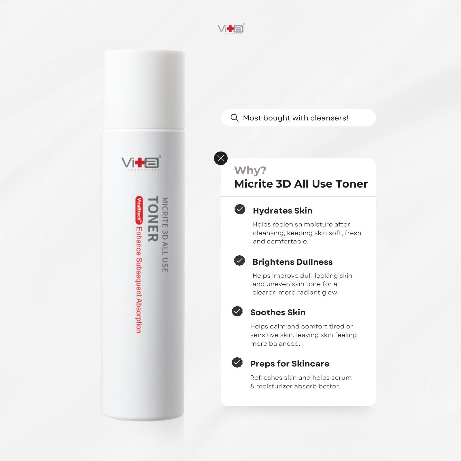Swissvita Micrite 3D All Use Toner (200ml)