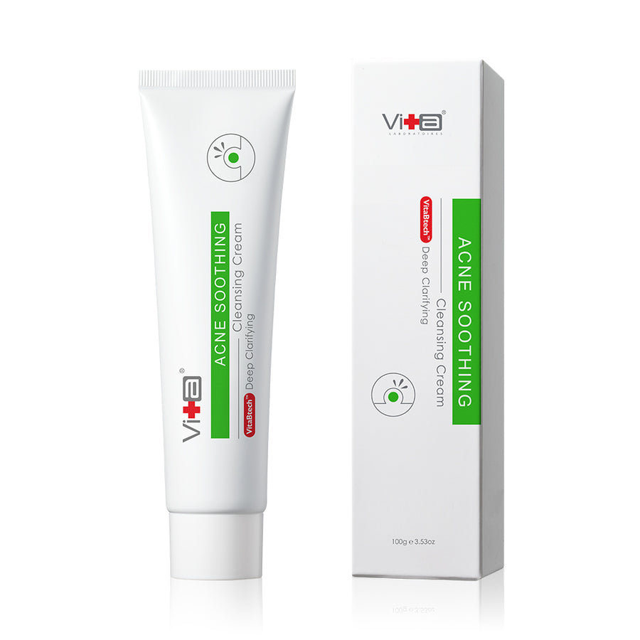【Acne Hero Duo】Swissvita Acne Soothing Cleansing Cream 100g x 2pcs