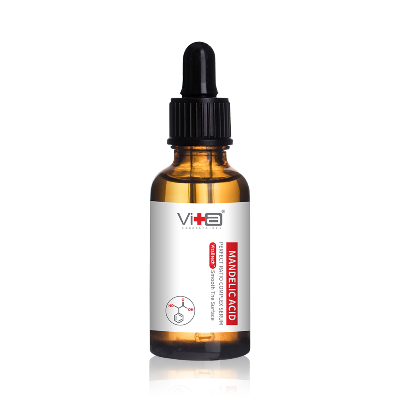 【Anti-Acne Duo Set】Swissvita Acne Soothing Cleanser Cream -100g (VitaBtech) + Swissvita Mandelic Acid Perfect Ratio Complex Serum - 30ml (VitaBtech)