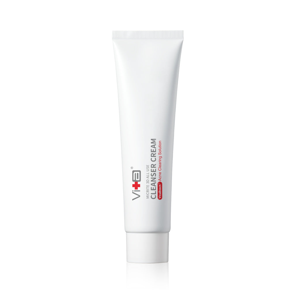 【Quick Skincare Set】Swissvita Micrite 3D All Use Cleanser Cream 100g (VitaBtech) + Swissvita Micrite 3D All Use Toner-200ml (VitaBtech)薇佳微晶3D全能洗颜霜 (VitaBtech) + 薇佳微晶3D全能化妆水 -200ml (VitaBtech)